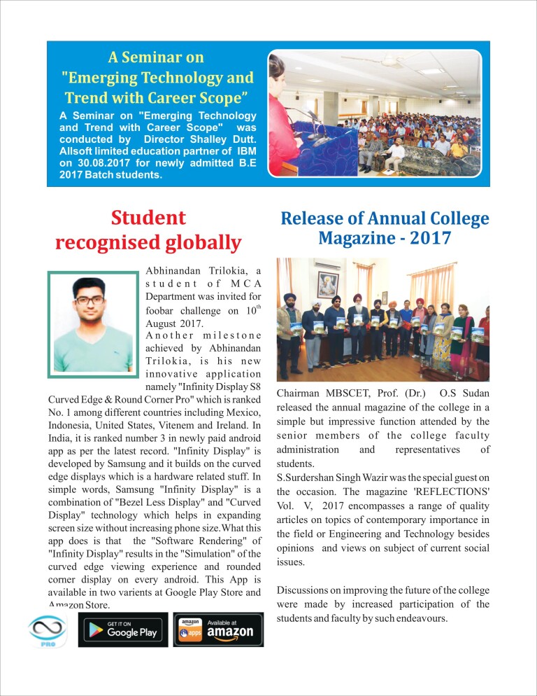 College Newsletter – MBS College Of Engineering And Technology