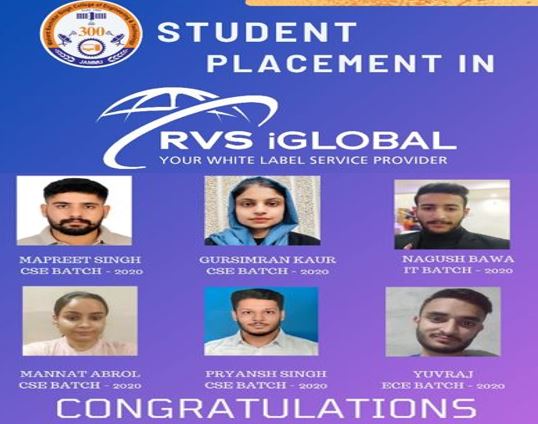 Placement of final year students